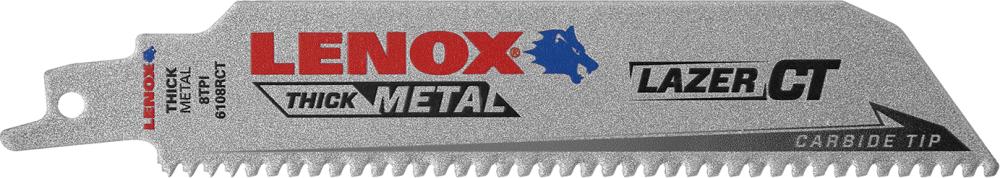 Produktbild von LENOX Säbelsägeblatt 152x25x1,3mm 8 Zähne Pack à 1 Stück 2014220 885363190311