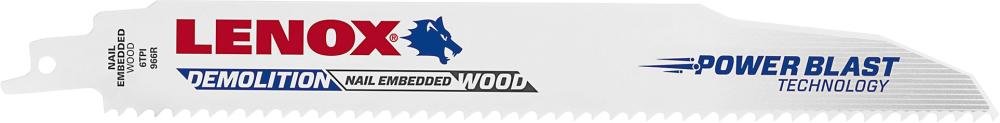Produktbild von LENOX Säbelsägeblatt 229x25x1,6mm 10 Zähne Pack à 2 Stück 20597960R 82472205978