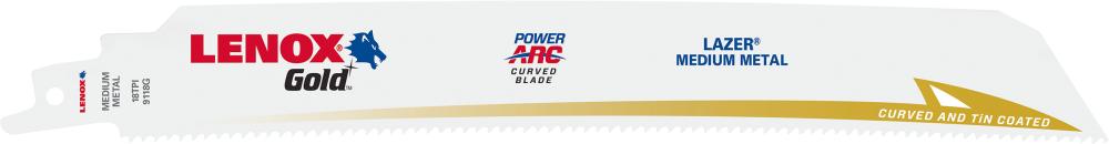 Produktbild von LENOX Säbelsägeblatt 210999118GR 229x25x0,9mm 18 Zähne Pack à 5 Stück 210999118GR 82472210996