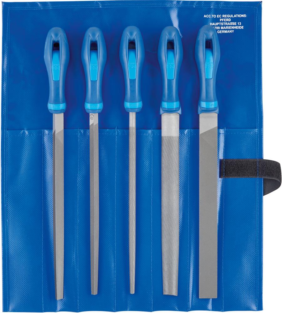 Produktbild von PFERD Werkstattfeilen-Satz 250mm Hieb 2 5-teilig 11800542 4007220011454