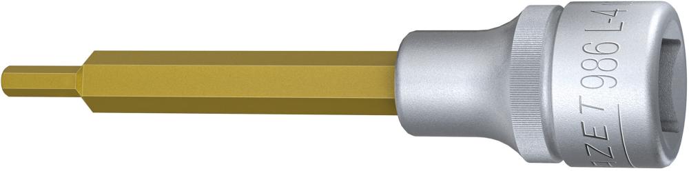 Produktbild von HAZET Schraubendrehereinsatz 1/2" Innen-6-kant 12x100mm 986L-12 4000896232550