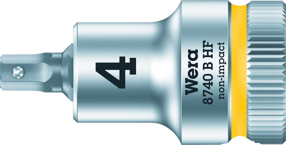 Produktbild von Wera Schraubendrehereinsatz 3/8" Innen-6-kant mit Haltefunktion 4x35mm 5003031001 4013288188564