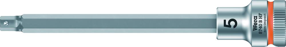 Produktbild von Wera Schraubendrehereinsatz 3/8" Innen-6-kant mit Haltefunktion 5x107mm 5003034001 4013288188656