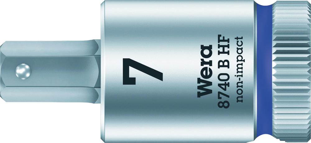 Produktbild von Wera Schraubendrehereinsatz 3/8" Innen-6-kant mit Haltefunktion 7x38,5mm 5003037001 4013288188748