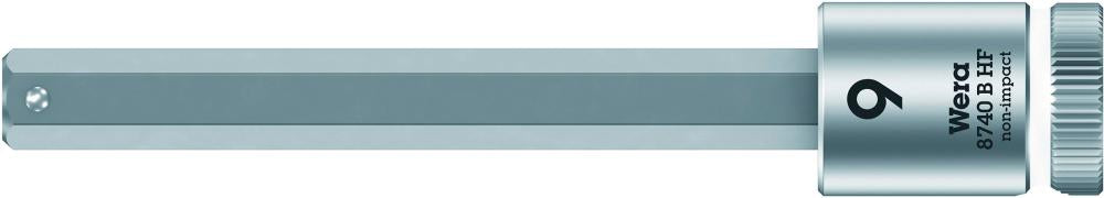 Produktbild von Wera Schraubendrehereinsatz 3/8" Innen-6-kant mit Haltefunktion 9x100mm 5003042001 4013288188809