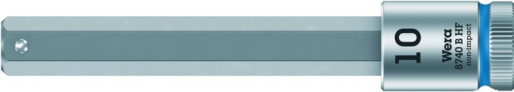 Produktbild von Wera Schraubendrehereinsatz 3/8" Innen-6-kant mit Haltefunktion 10x100mm 5003044001 4013288188823