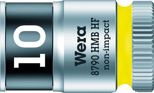 Produktbild von Wera Steckschlüsseleinsatz 6-kant 3/8" 10mm mit Haltefunktion 5003744001 4013288193957