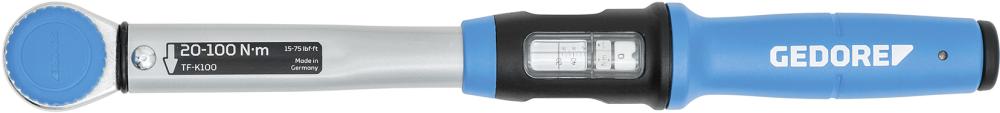 Produktbild von GEDORE Drehmomentschlüssel Torcofix TF-K 20-100Nm 1/2" 3278379 4010886962312