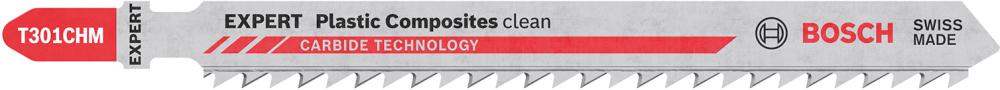 Produktbild von BOSCH Stichsägeblatt Expert T 301 CHM VE à 3 Stück Plastic Composites Clean 2608900566 4059952537900