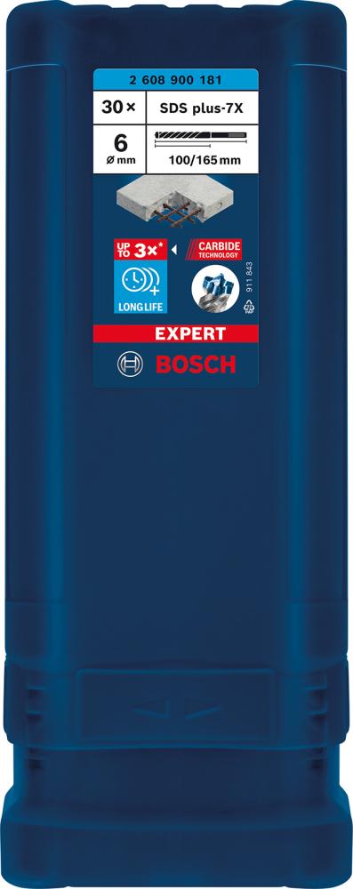 Produktbild von BOSCH Hammerbohrer Expert 8x150x215mm VE à 30 Stück SDS plus-7X 2608900184 4059952532578