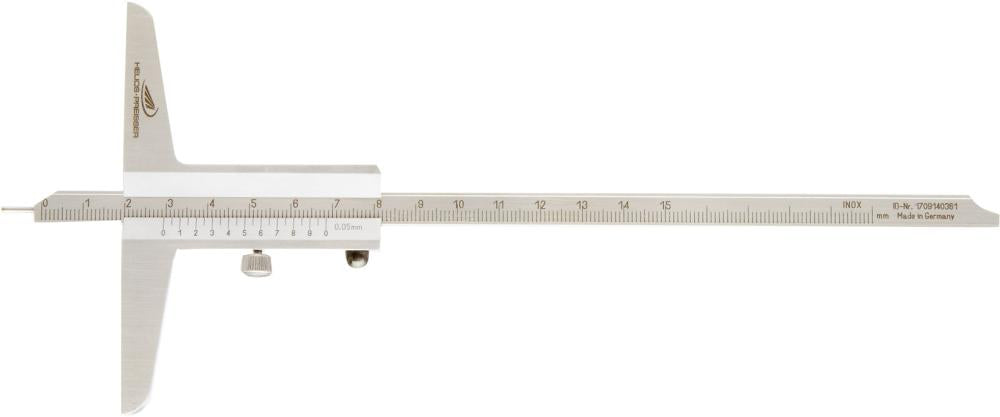 Produktbild von Helios-Preisser Tiefenmessschieber mit Messstift 200mm 281502 4029713204013