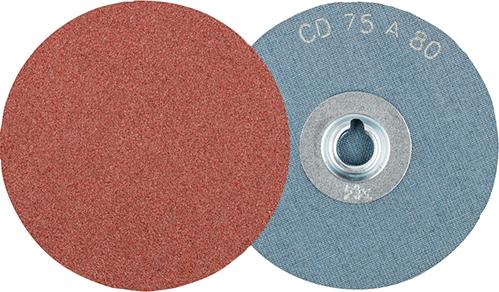 Produktbild von PFERD CombiDisc Schleifblatt Korund 75mm K80 42750708 4007220355848