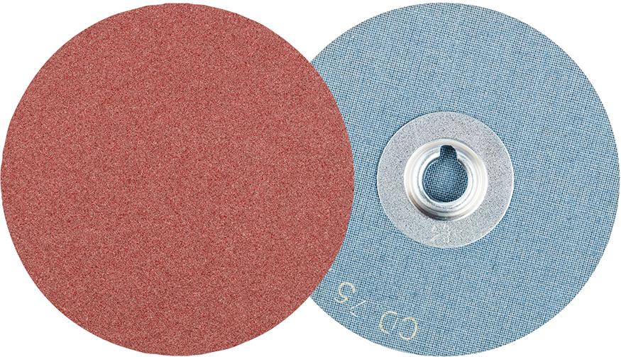Produktbild von PFERD CombiDisc Schleifblatt Korund 75mm K120 42750712 4007220355855