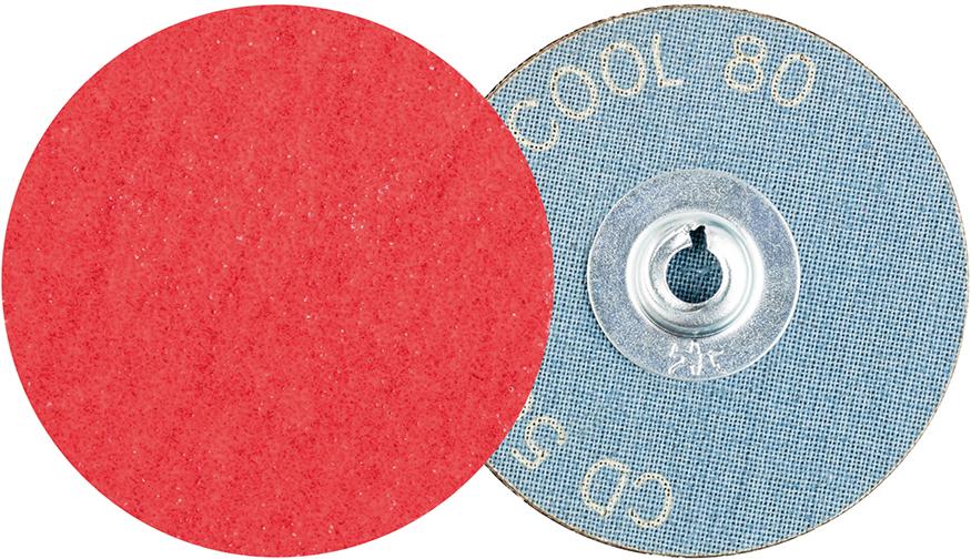 Produktbild von PFERD CombiDisc Schleifblatt Keramik 50mm K80 42756508 4007220617311