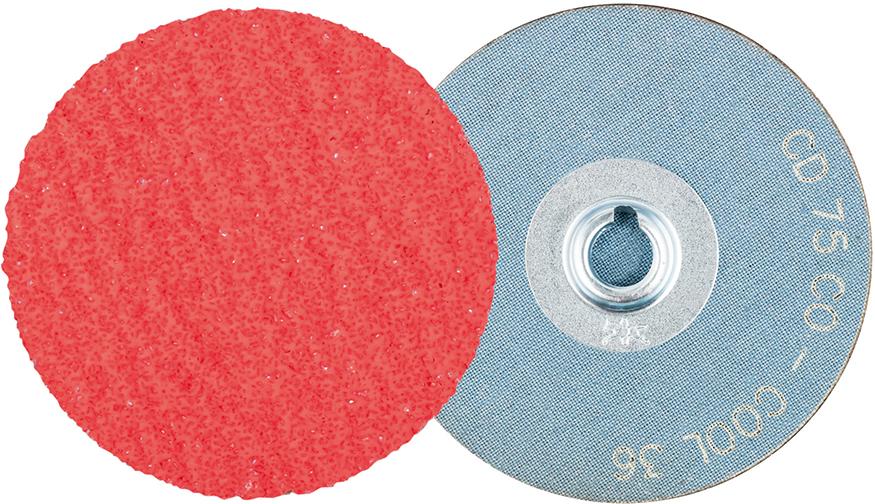 Produktbild von PFERD CombiDisc Schleifblatt Keramik 75mm K36 42756703 4007220617328