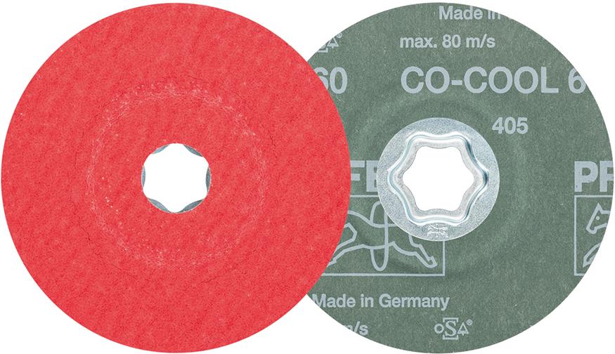 Produktbild von PFERD Fiberschleifscheibe CC-FS CO-Cool 115mm K60 64193006 4007220763339