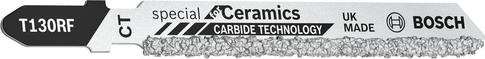 Produktbild von BOSCH Stichsägeblatt T 130 RIFF VE à 3 Stück Special for Ceramics 2608633104 3165140035286