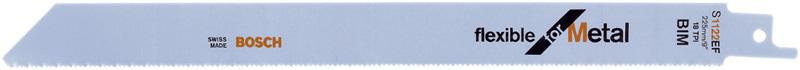Produktbild von BOSCH Säbelsägeblatt S 1122 EF VE à 5 Stück Flexible for Metal 2608656020 3165140093569