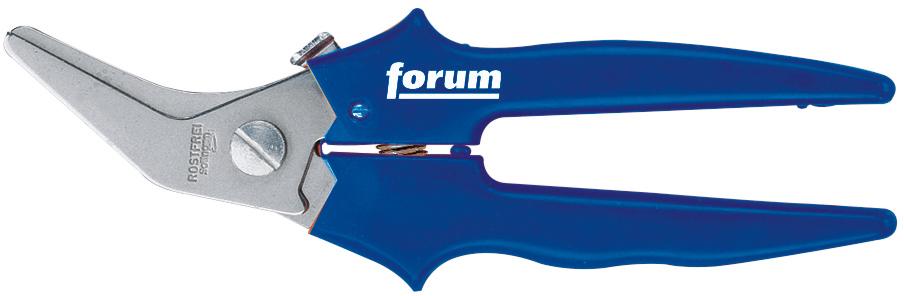 Produktbild von FORUM Combi-Schere Edelstahl 190mm abgewinkelt 4247201033 4317784854641