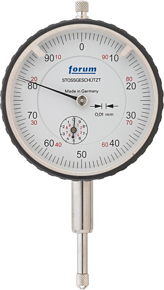 Produktbild von FORUM Messuhr stoßgeschützt D58mm 4253702045 4317784856621