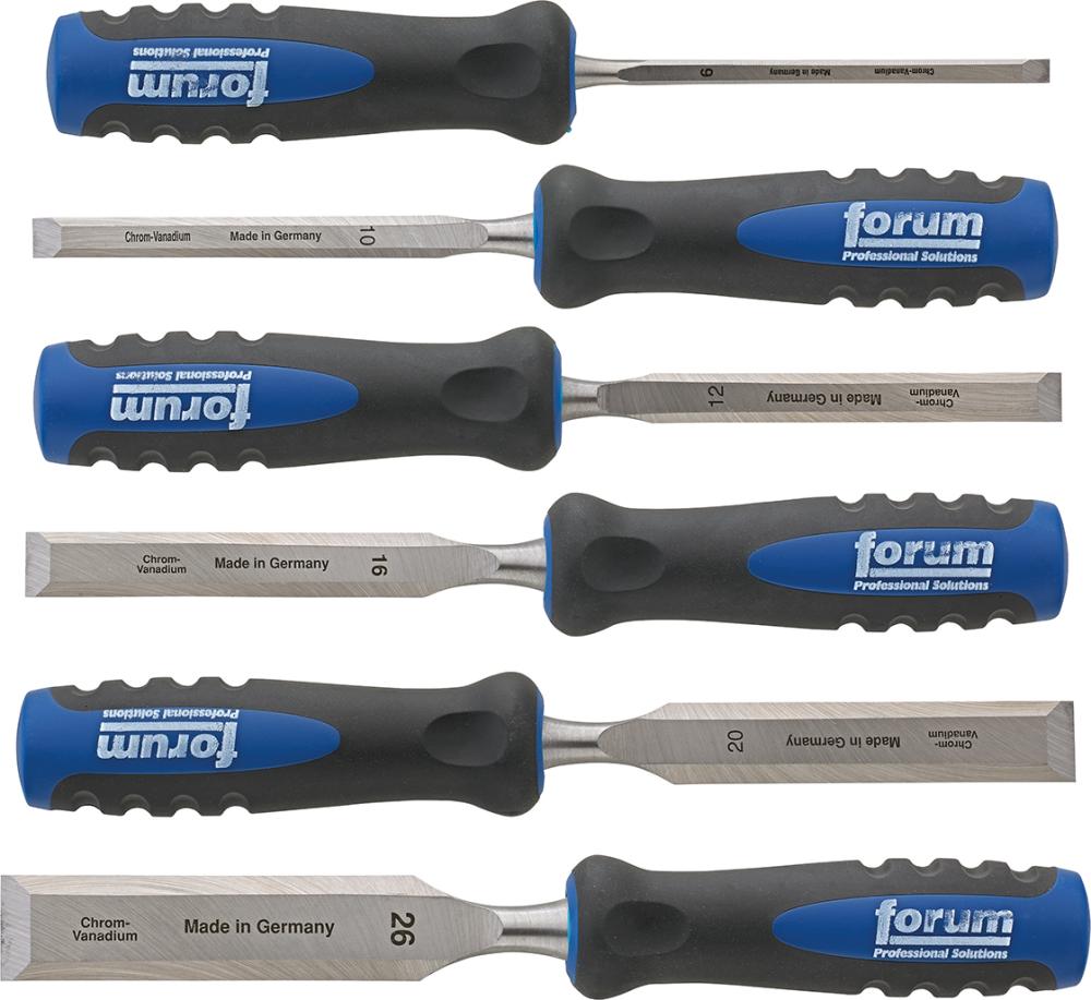 Produktbild von FORUM Stechbeitel-Satz Kunststoff Heft 6-teilig im Karton 4221803130 4317784866323