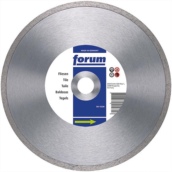 Produktbild von FORUM Diamant-Trennscheibe gesintert 125x22,2x2,2mm 4234203153 4317784891462