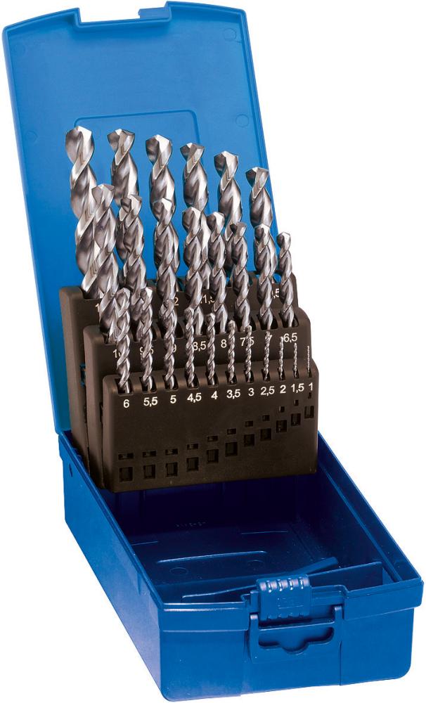 Produktbild von FORUM Spiralbohrer-Satz D338Ti geschliffen 1-13,0mm HSSE 4210705112 4317784910798