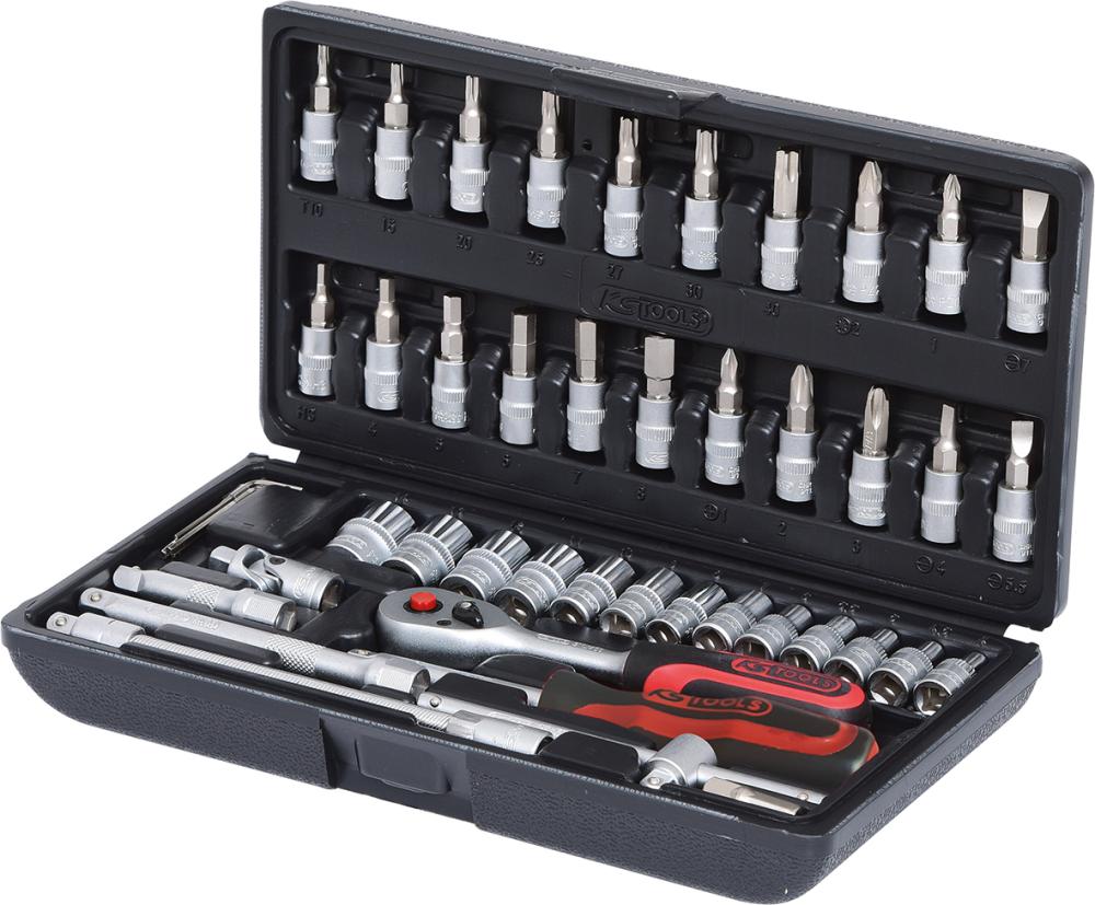 Produktbild von KS Tools Steckschlüssel-Garnitur 46-teilig 9110646 4042146043257