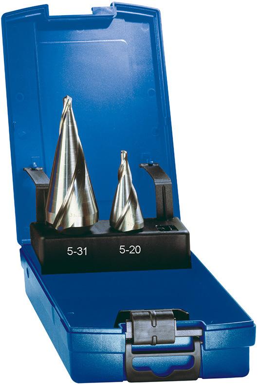 Produktbild von FORUM Blechschälbohrer Satz spiralgenutet 4-31,0mm 4212006100 4317784906425