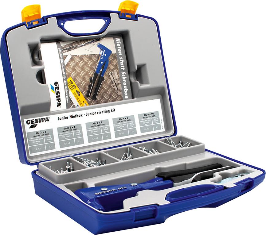 Produktbild von GESIPA Nietbox-Junior mit NTX 1435459 4007081541022