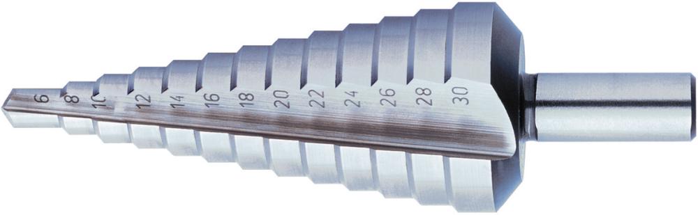 Produktbild von FORUM Universal-Stufenbohrer HSS 20-30,00mm 4212102015 4317784906470