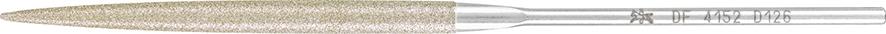 Produktbild von PFERD Nadelfeile Diamant halbrund 140mm 15106062 4007220016824