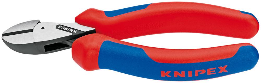 Produktbild von KNIPEX Kompakt-Seitenschneider poliert mit Kunststoffgriff 160mm 73 02 160 4003773075127