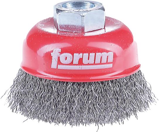 Produktbild von FORUM Topfbürste Stahldraht M14 100 x0 3 mm gewellt 4236801016 4317784950633