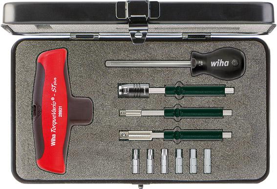 Produktbild von Wiha Drehmoment-Schraubendreher Quergriff-Satz 11-teilig 5-14Nm 29234 4010995292348