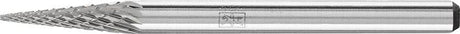 Produktbild von PFERD Kleinfrässtift HM Spitzkegelform 0311 4 3mm 3x11mm 21214143 4007220451816