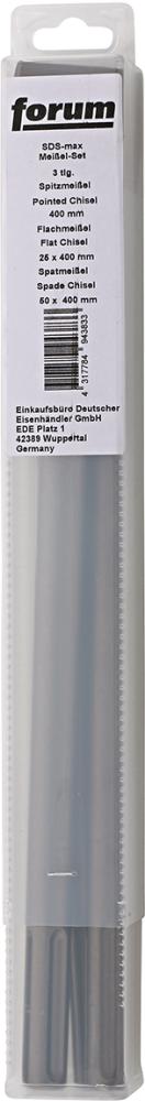 Produktbild von FORUM SDS-Max-Meißel-Satz 3-teilig 4220903080 4317784943833