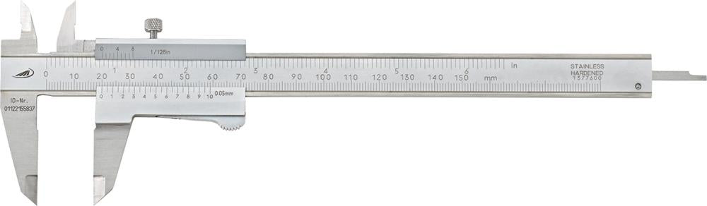 Produktbild von Helios-Preisser Präzision Taschenmessschieber DUOFIX 150mm 190501 4029713262464