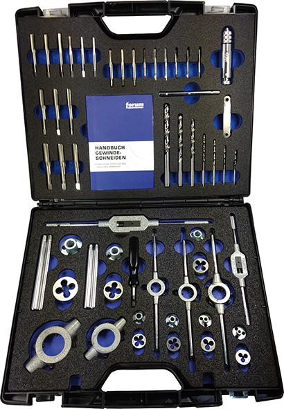 Produktbild von FORUM Handgewindebohrer Satz HSS M3-M12 4214453090 4317784944915