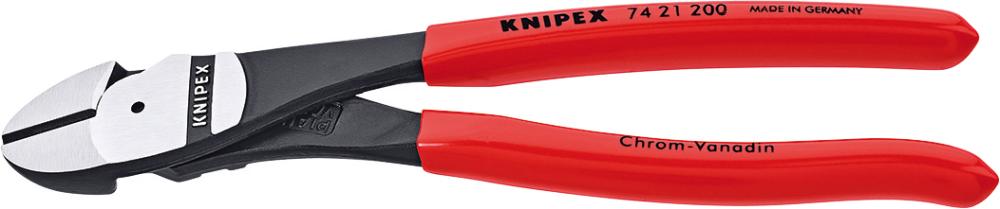 Produktbild von KNIPEX Kraft-Seitenschneider mit Kunststoffgriff 200mm 74 21 200 4003773050483