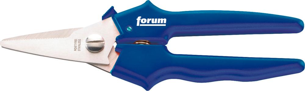 Produktbild von FORUM Combi-Schere Edelstahl 190mm gerade 4247201030 4317784854634