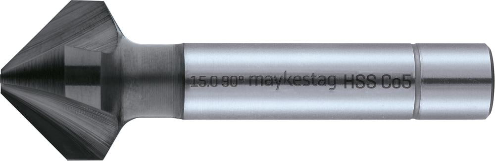 Produktbild von MAYKESTAG Kegelsenker ungleich geteilt Zylinderschaft Alunit 8,00 90G HSS-E 239700800100 9002741285877