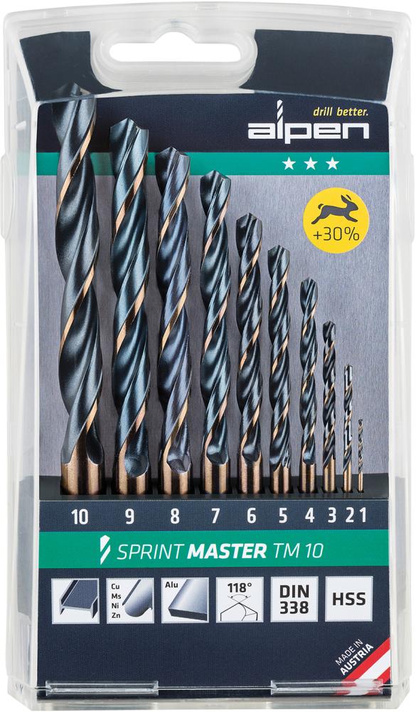 Produktbild von MAYKESTAG Spiralbohrer D338N HSS 1,0-10,0 - 1mm Steigung 811092100 9002741208531