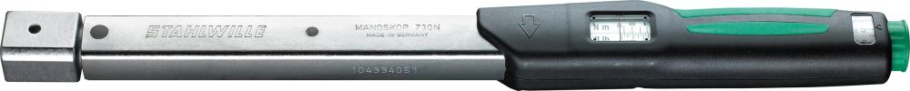 Produktbild von STAHLWILLE Drehmomentschlüssel 730N/12 25-130Nm 14x18mm 50181012 4018754139538