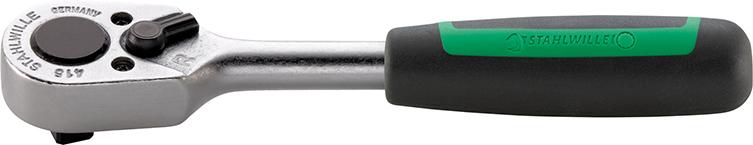 Produktbild von STAHLWILLE Hebel-Umschaltknarre 1/4" 117mm 22 Zähne 11111010 4018754177738