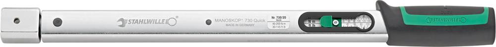 Produktbild von STAHLWILLE Drehmomentschlüssel 730/20Q 40-200Nm 14x18mm 50184020 4018754268870