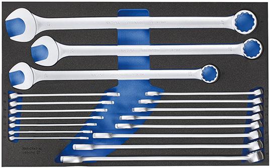 Produktbild von GEDORE Ring-Maulschlüssel-Satz i n 4/4 CT-Modul 18-teilig 2704226 4010886935163