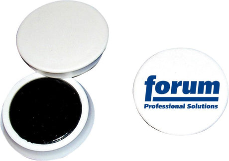 Produktbild von FORUM Magnet mit Aufdruck 1-farbig blau 30x8 (5 Stück) 4217610010 4317784950503