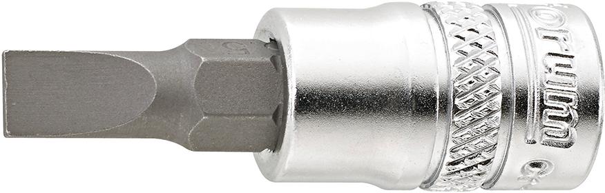 Produktbild von FORUM Schraubendrehereinsatz 1/4" Schlitz 0,8x4mm 4240603500 4317784847537