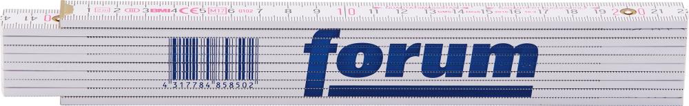 Produktbild von FORUM Holz-Gliedermaßstab 2m 16mm 4255401010 4317784858502